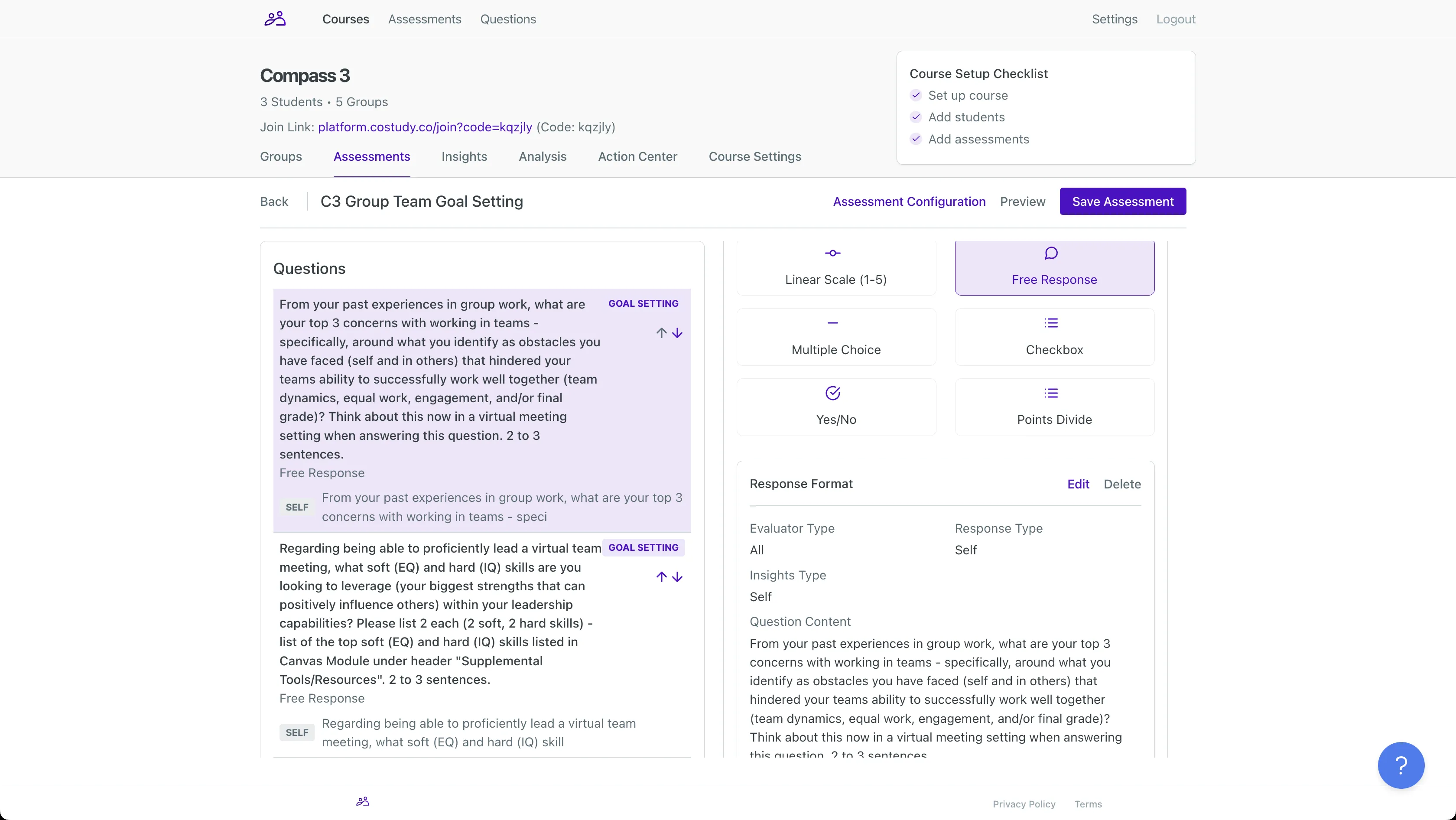 Designing Student-First Peer Evaluation